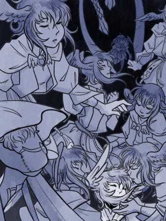 "No Water in the Ocean Today" panel